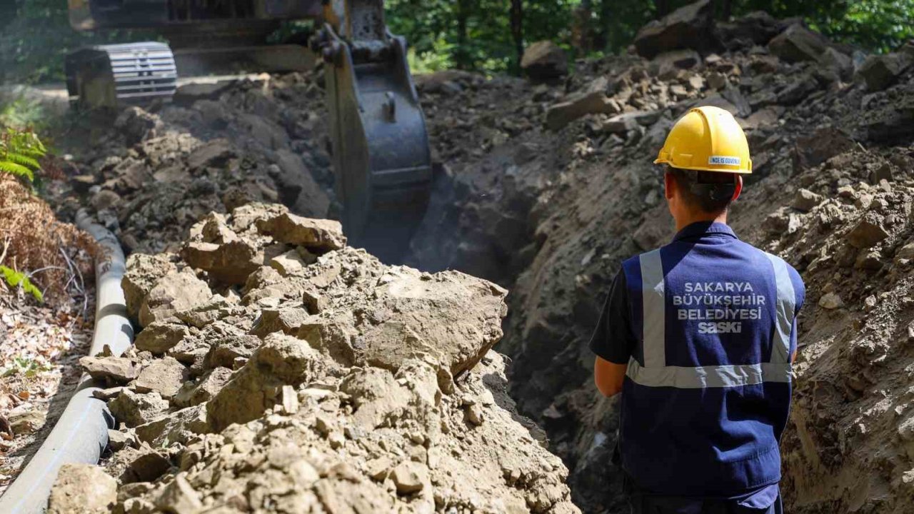 O ilçeye saniyede 50, günde 4 milyon 320 bin litre su takviyesi