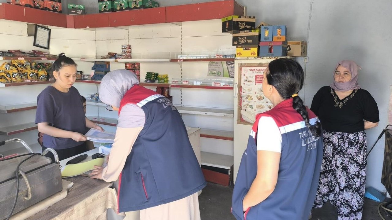 Köşk’te okul kantinleri denetlendi