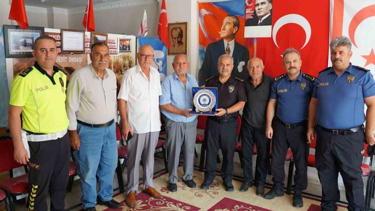 Iğdır İl Emniyet Müdürü Niyazi Turgay’dan Kıbrıs Gazilerine ziyaret
