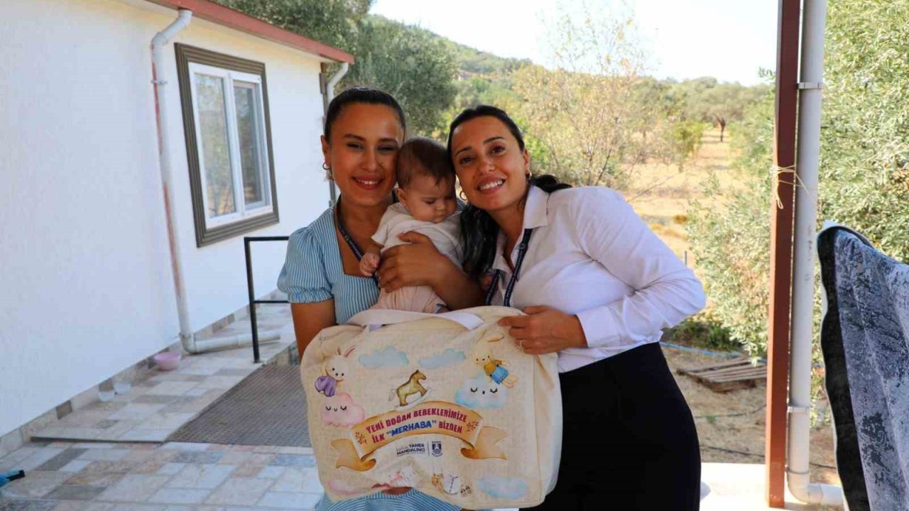 Bodrum’da Hoş Geldin Bebek projesi sürüyor