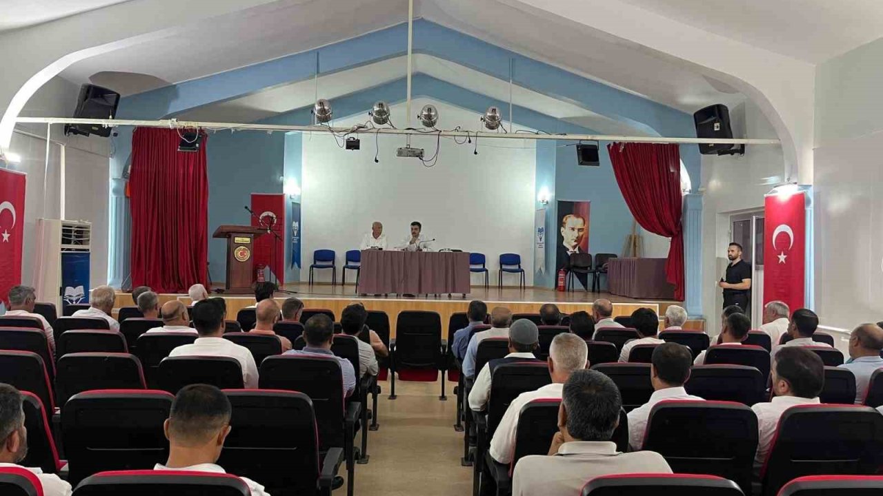 Kaymakam Atış, vatandaşlarla bir araya geldi