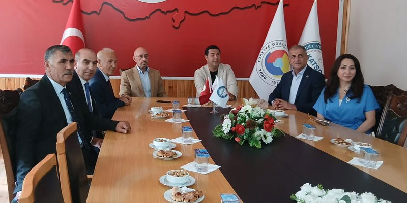 İYİ Parti Heyetinden Kars Ticaret ve Sanayi Odası’na Ziyaret