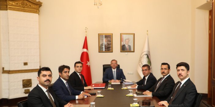 Kars’ta kaymakamlar toplantısı gerçekleştirildi