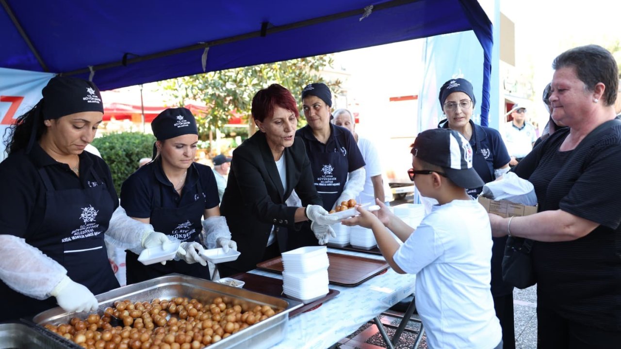 Aydın Büyükşehir Belediyesi’nden Mevlid Kandili hayrı