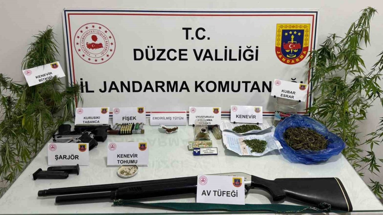 Jandarmadan uyuşturucu operasyonu