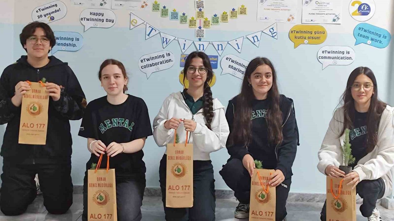 Menteşe Anadolu Lisesi’nin eTwinning projesine ulusal kalite etiketi
