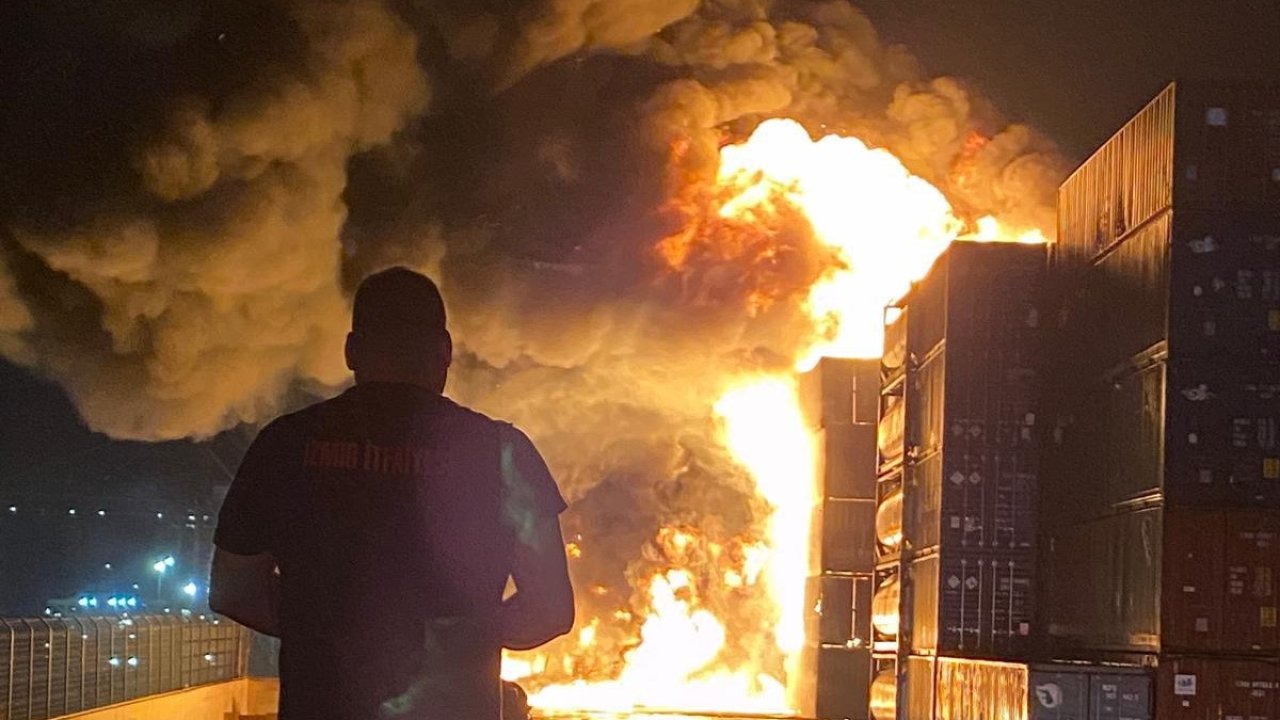 Aliağa Limanı’nda facia önlendi