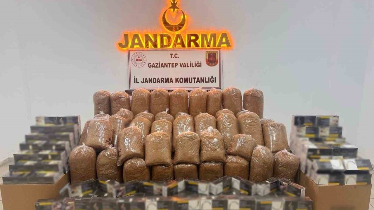 Gaziantep’te kaçakçılık ve uyuşturucu operasyonlarında 139 şüpheli yakalandı