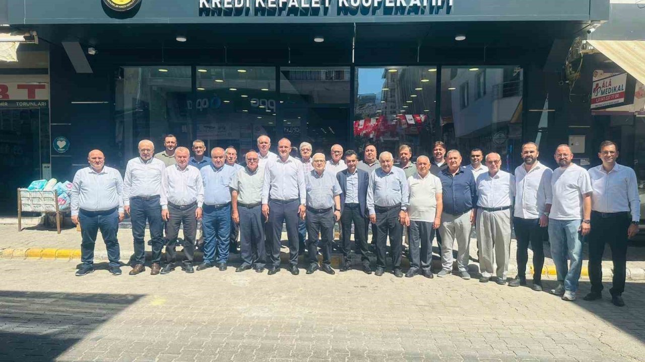 22. Bölge Manisa Esnaf Kefalet Kooperatifleri Birliği toplantısı Alaşehir’de yapıldı