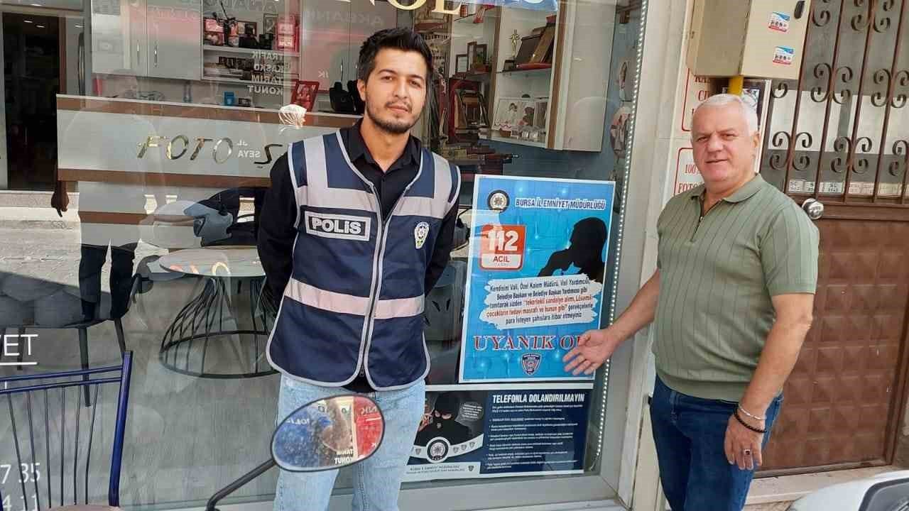 İznikliler dolandırıcılığa karşı tek tek uyarıldı