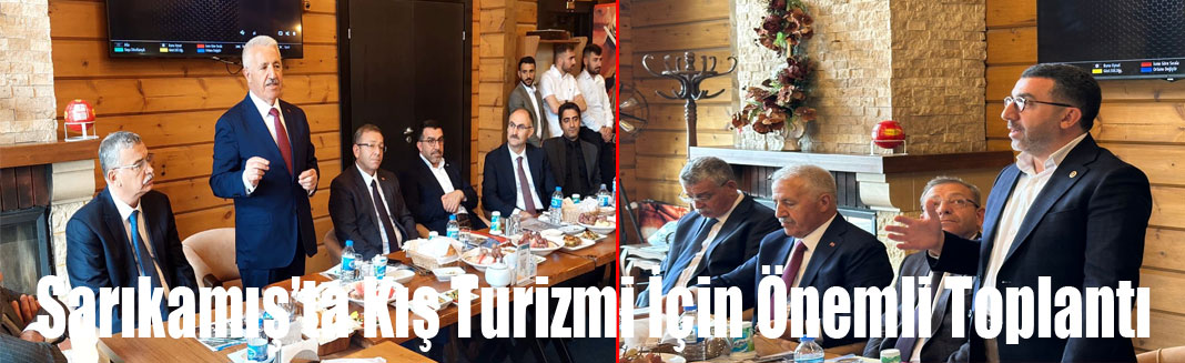 Sarıkamış’ta Kış Turizmi İçin Önemli Toplantı