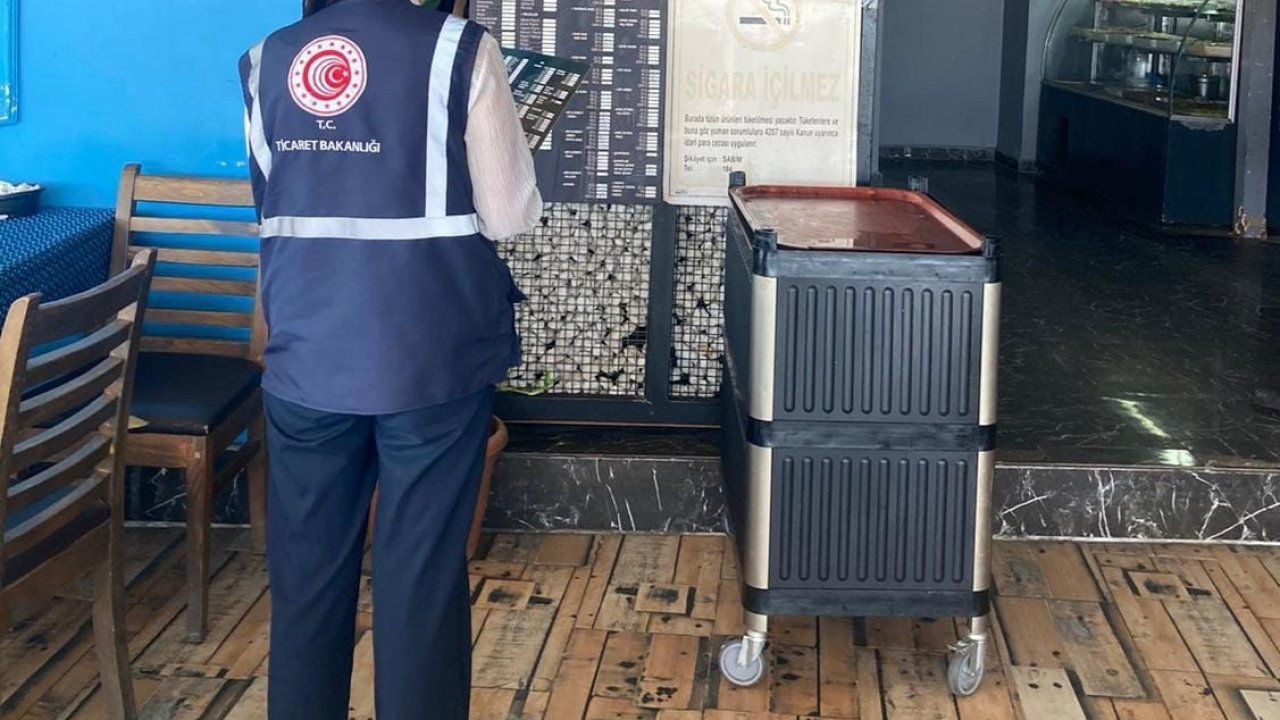 Mersin’de bin 181 firma denetlendi, 626 bin TL ceza kesildi