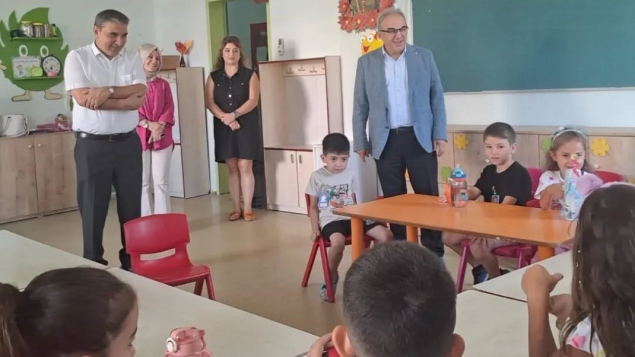 Edremit’te İlçe Milli Eğitim Müdürü Esmen’den okul ziyaretleri