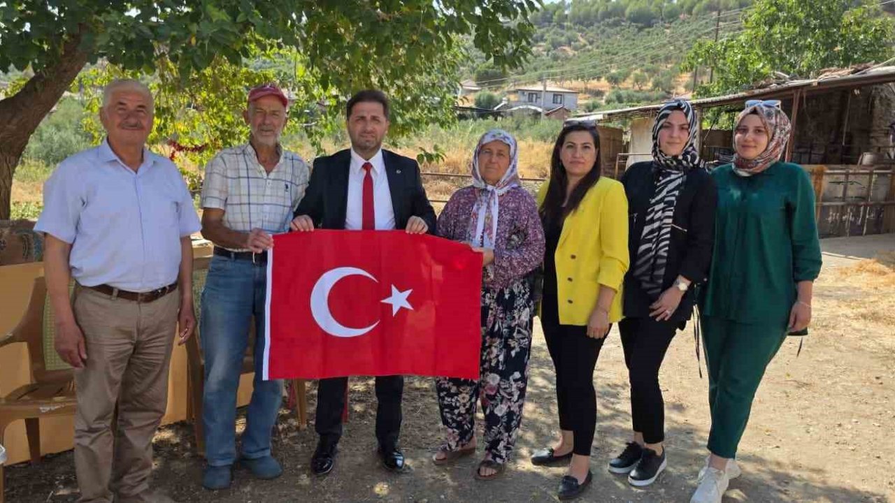 Tire AK Parti’den şehit ailesine anlamlı ziyaret