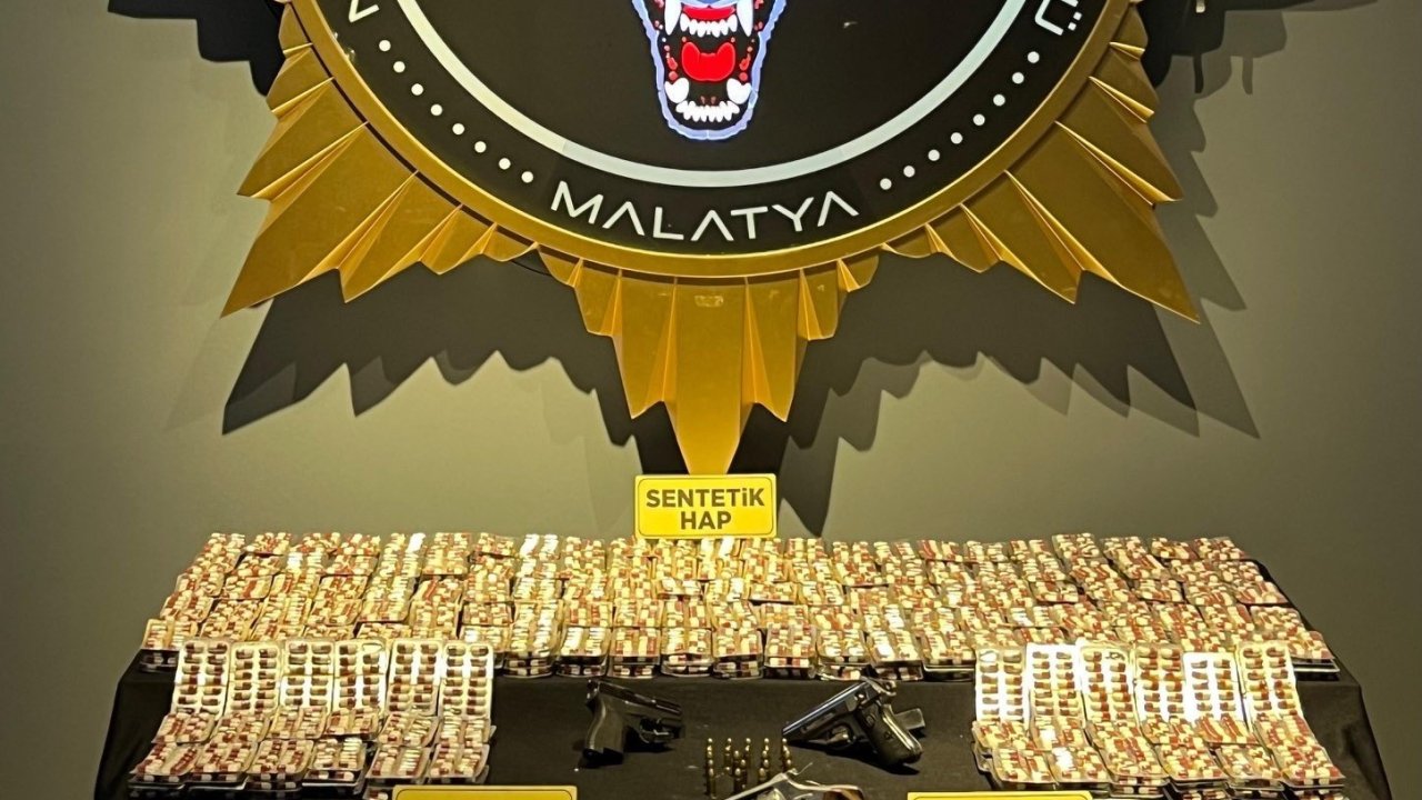 Malatya’da uyuşturucu operasyonu: 3 gözaltı