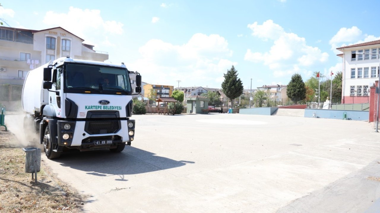 Kartepe’de okullar yeni döneme hazırlanıyor