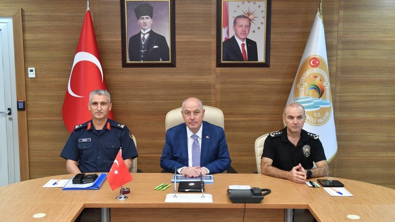 Vali Coşkun, Ağustos ayı asayiş verilerini paylaştı