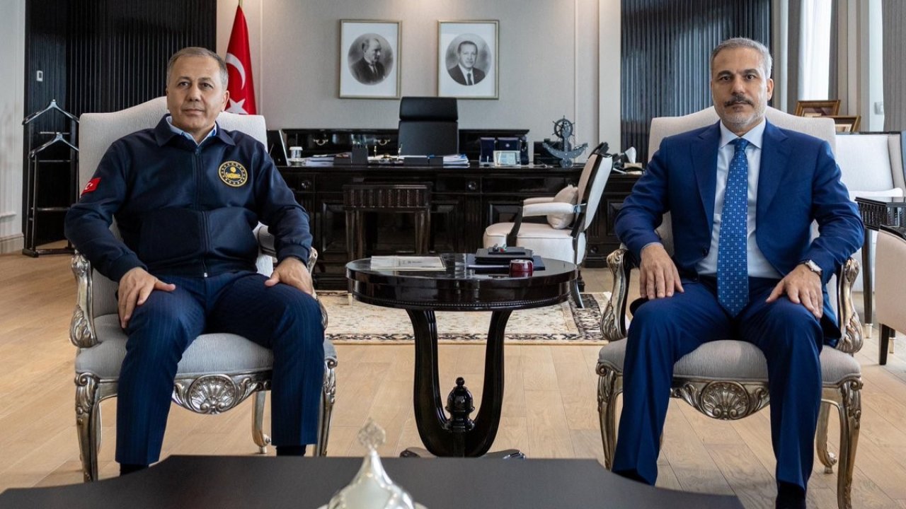 Bakan Yerlikaya, Bakan Fidan’ı ziyaret etti