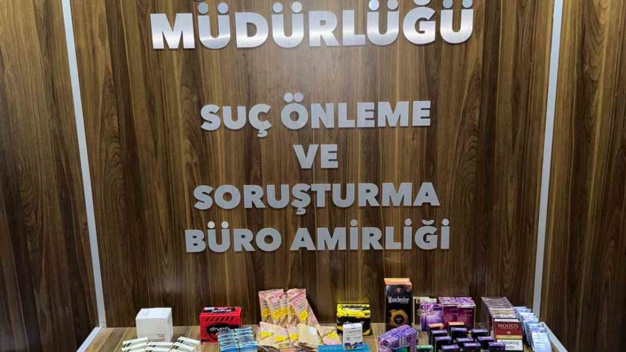 İzmir’de kaçakçılık operasyonu