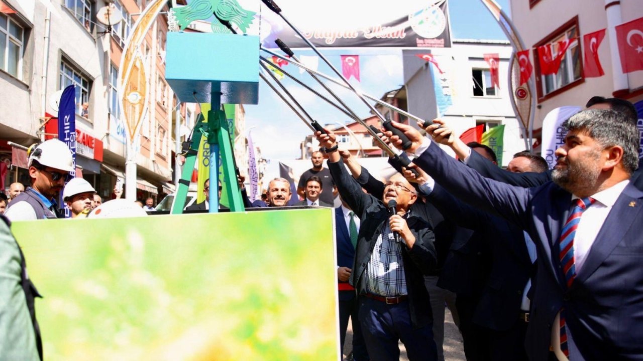 Akkuş’ta doğalgaz sevinci