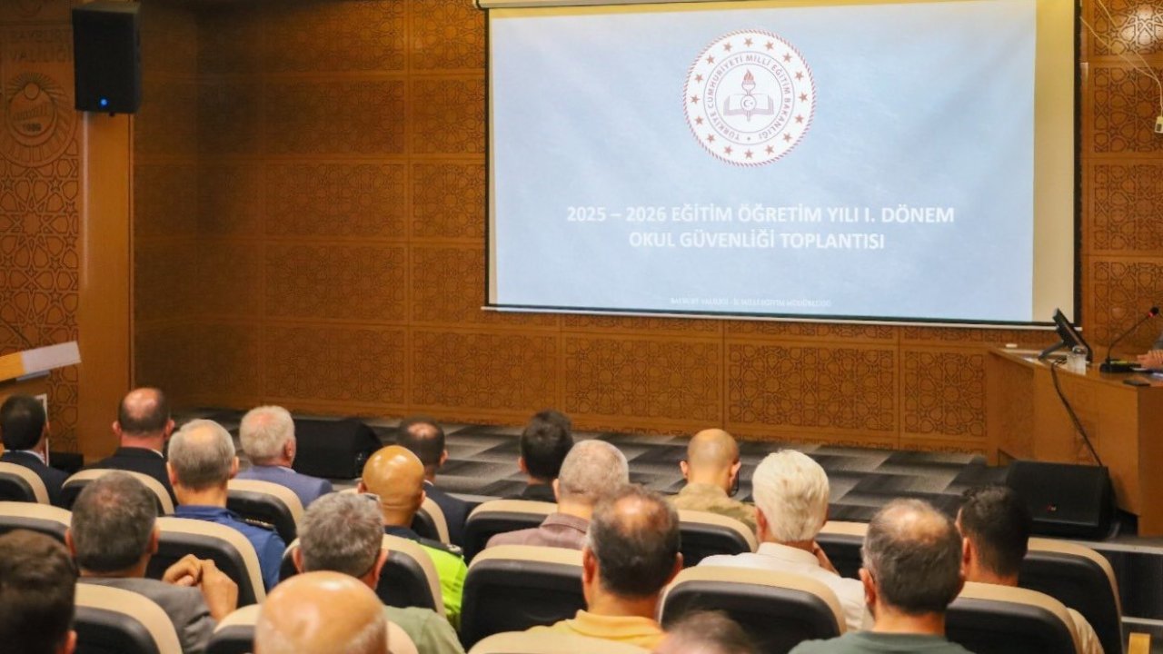 Bayburt’ta Okul Güvenliği Toplantısı yapıldı