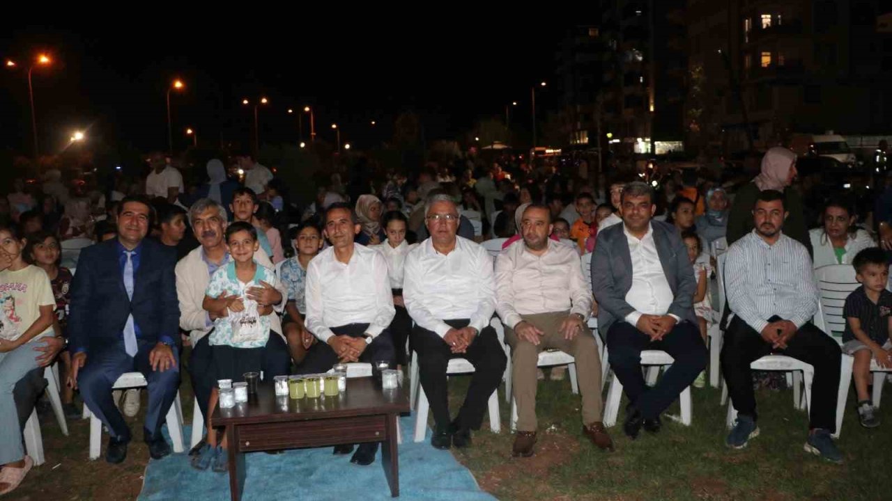 Kilis’te açık hava sineması etkinliği yoğun ilgi gördü