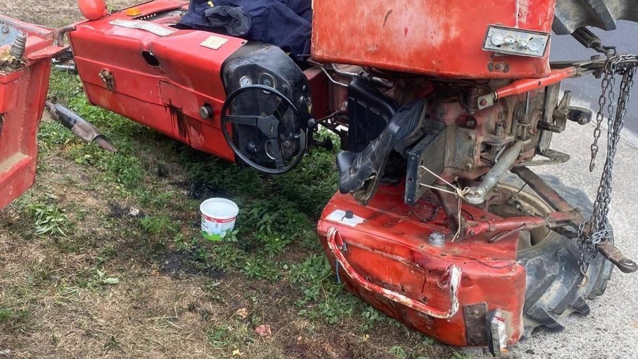 Kastamonu’da traktör kazası: 1 yaralı