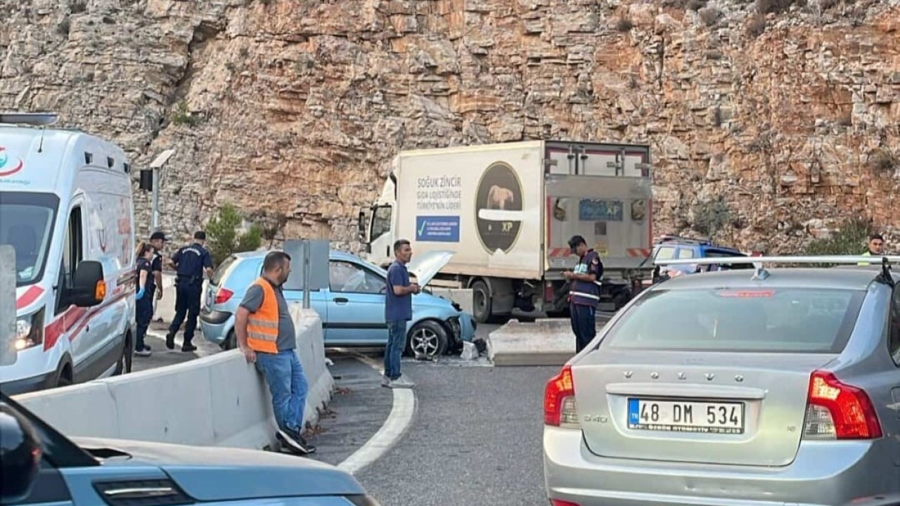 Muğla’da trafik kazası: 2 yaralı