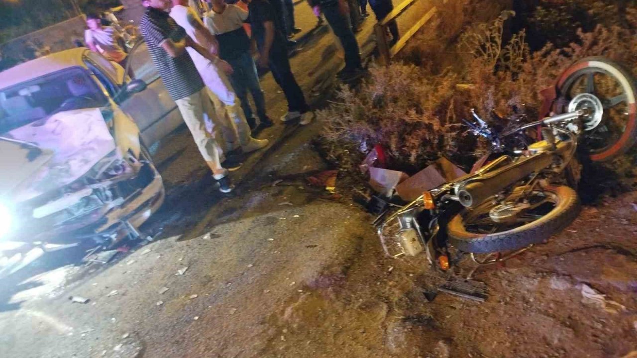 Iğdır’da otomobil ile motosiklet çarpıştı: 2’si ağır 3 yaralı