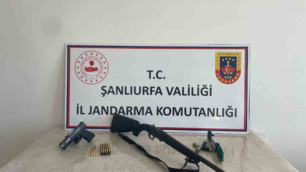 Şanlıurfa’da 4 ilçede eş zamanlı operasyon: Çok sayıda silah ele geçirildi
