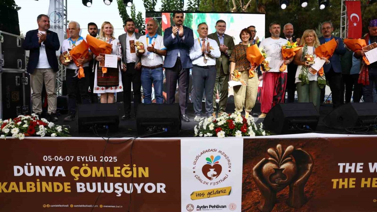 Menemen Belediyesi Uluslarası Çömlek Festivali’ne muhteşem final