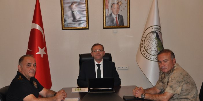 Kars'ta 'Asayiş ve Güvenlik Değerlendirme Toplantısı' toplantısı yapıldı.
