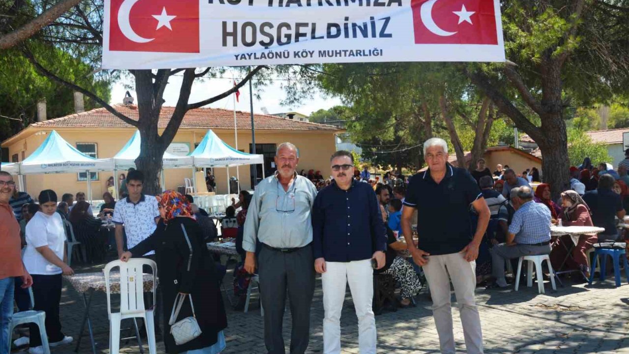 Yaylaönü Mahallesi’nde birlik ve beraberlik yemeği