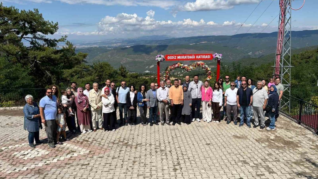 İnşaat Mühendisleri Ddası Gediz’de meslektaşlarıyla buluştu