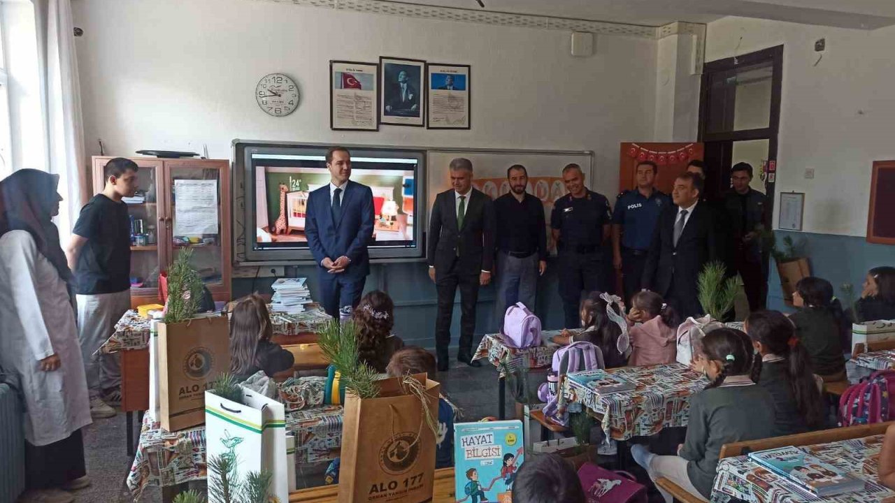 Derebucak’ta ilk ders zili çaldı