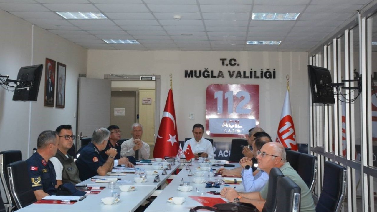 Muğla’da 112 Acil Çağrı Merkezi’nde ihbar süreçleri değerlendirildi
