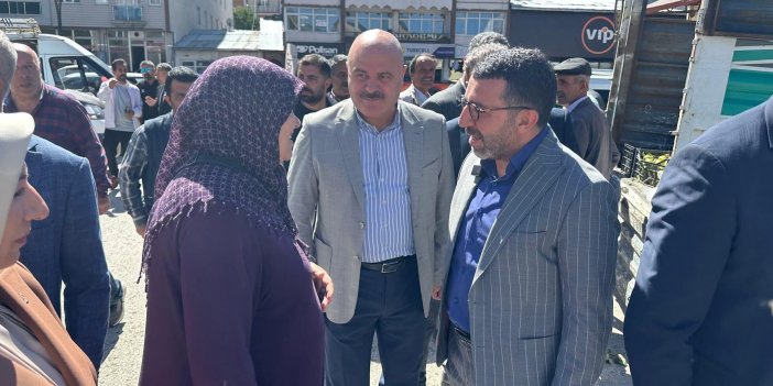 Milletvekili Adem Çalkın, Sarıkamış’ta vatandaşlarla buluştu