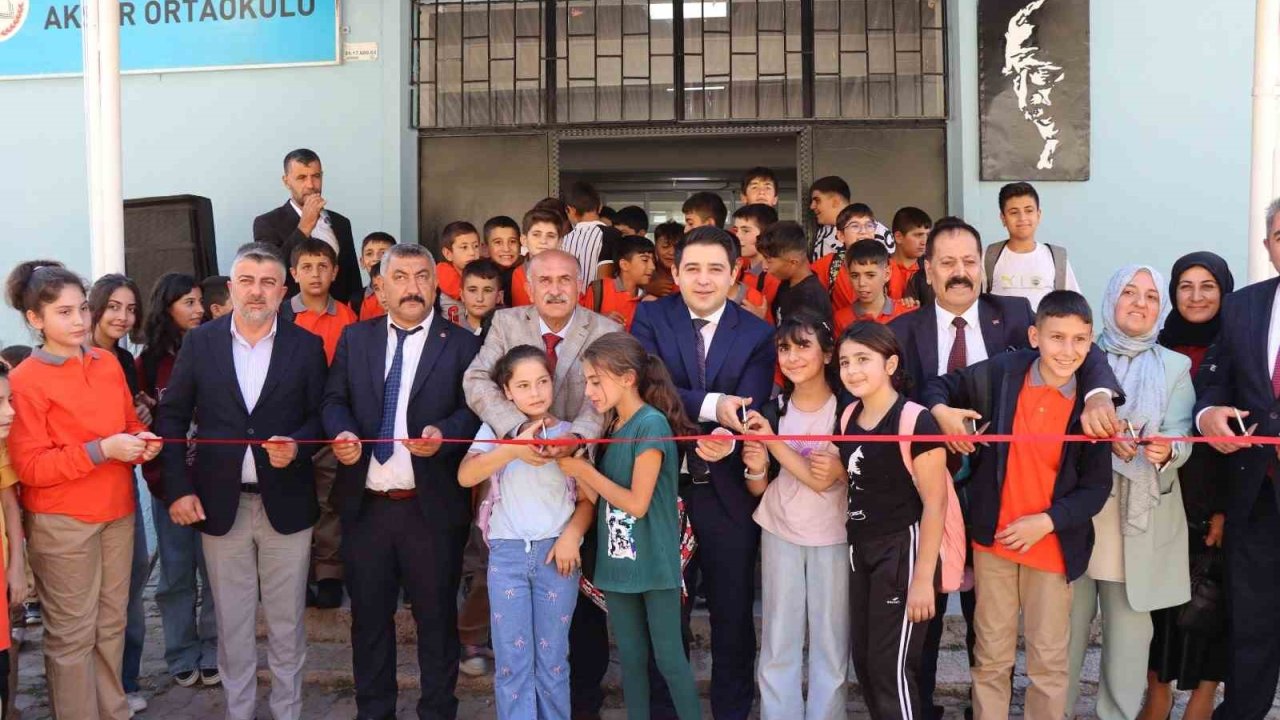 ETB’den  eğitime anlamlı destek: Köy okulu yenilendi