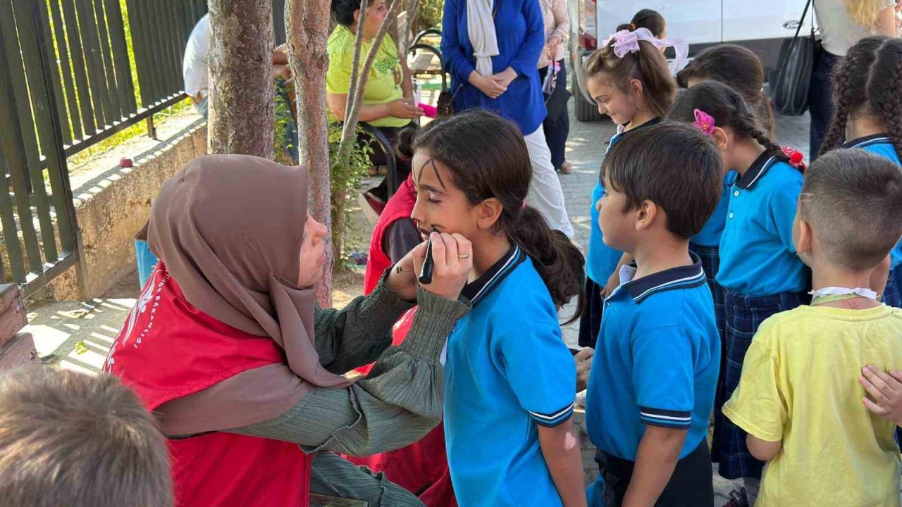 Kavaklıdere’de öğrenciler gönüllerince eğlendi