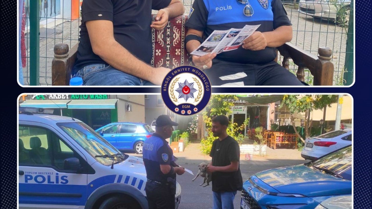 Bingöl’de vatandaşlar dolandırıcılık ve hırsızlık olaylarına karşı bilgilendirildi