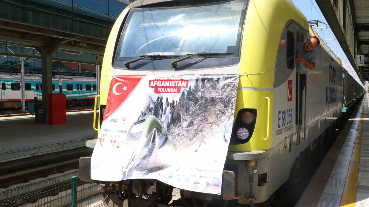 AFAD’dan Afganistan’a yardım eli: 23. İyilik Treni yola çıkıyor