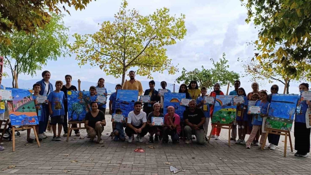 Marmara Adası’nda renkli görüntüler
