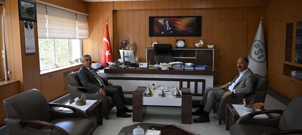 Başkan Zeki Elma’dan Bölge Müdürü Serdar Kotan’a Ziyaret