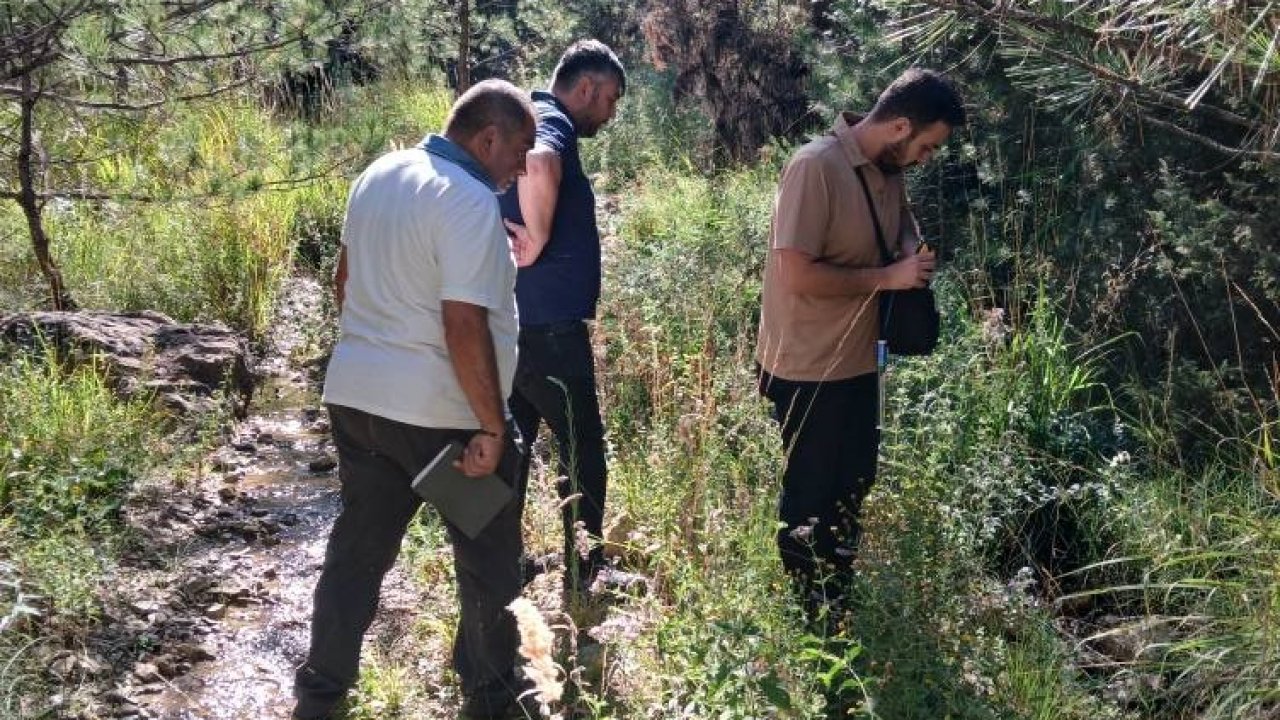 Gediz Gökler Beldesinde sıcak su arama çalışmaları başlatıldı