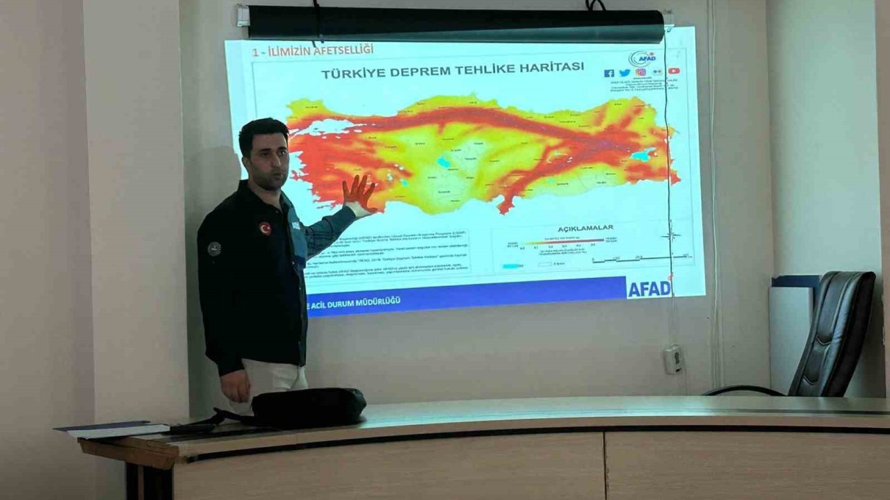 Elazığ’da afet teknik eğitimleri başladı