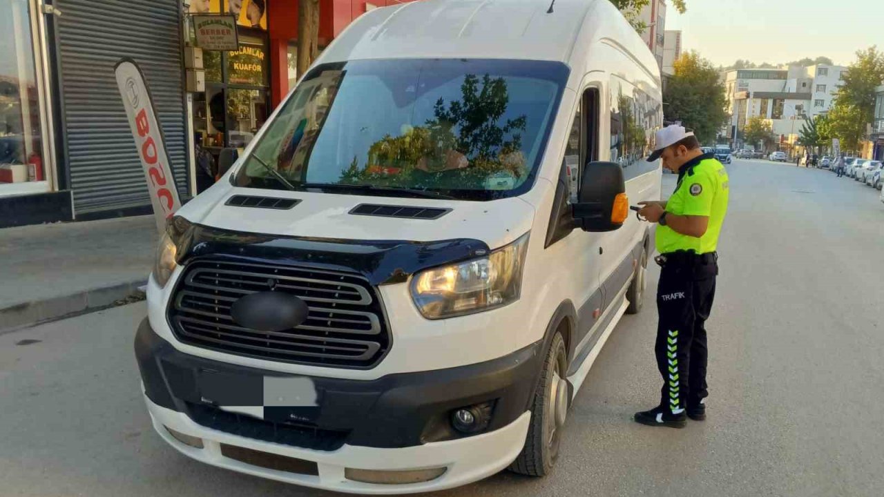 Okul servislerine sıkı denetim