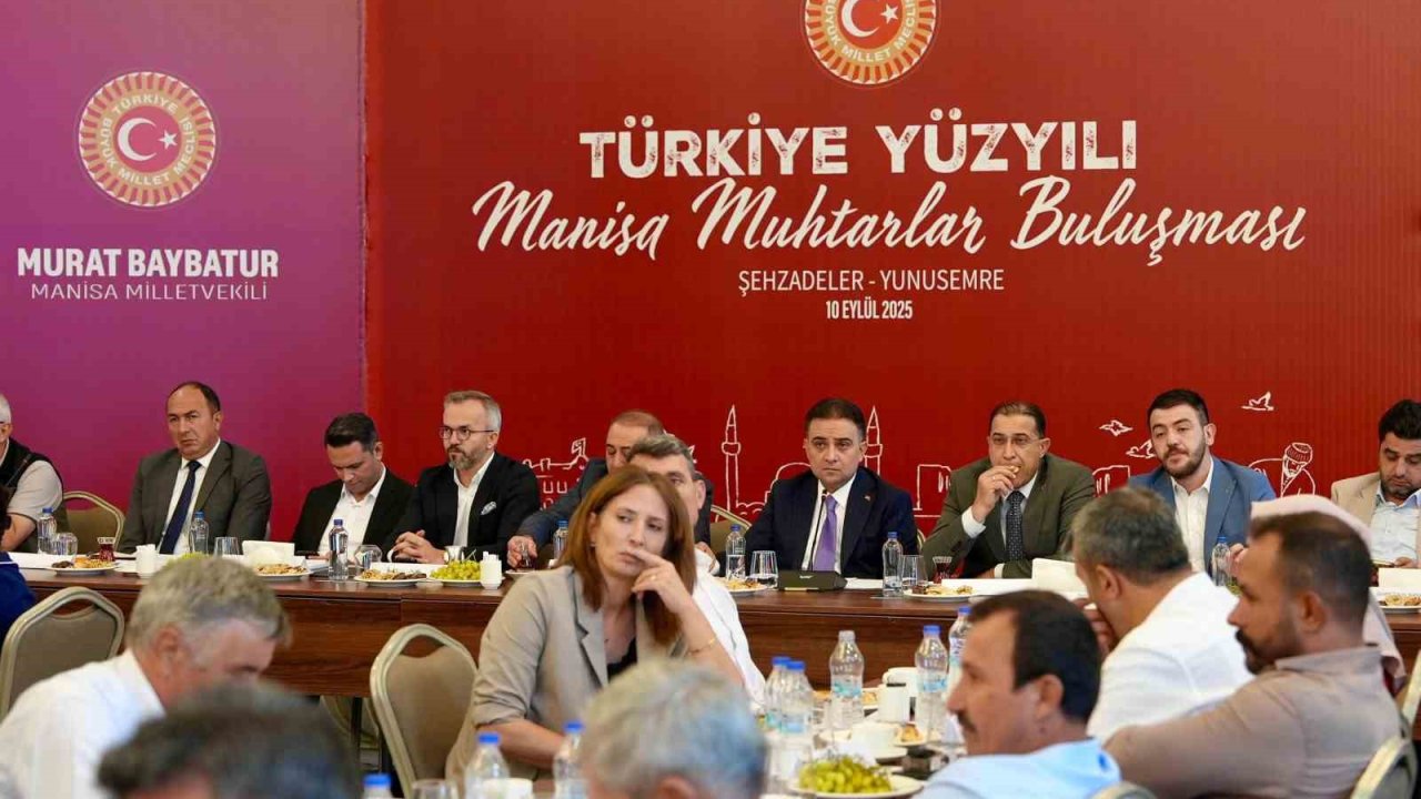Baybatur, kamu kurumlarının il müdürleri ile muhtarları buluşturdu