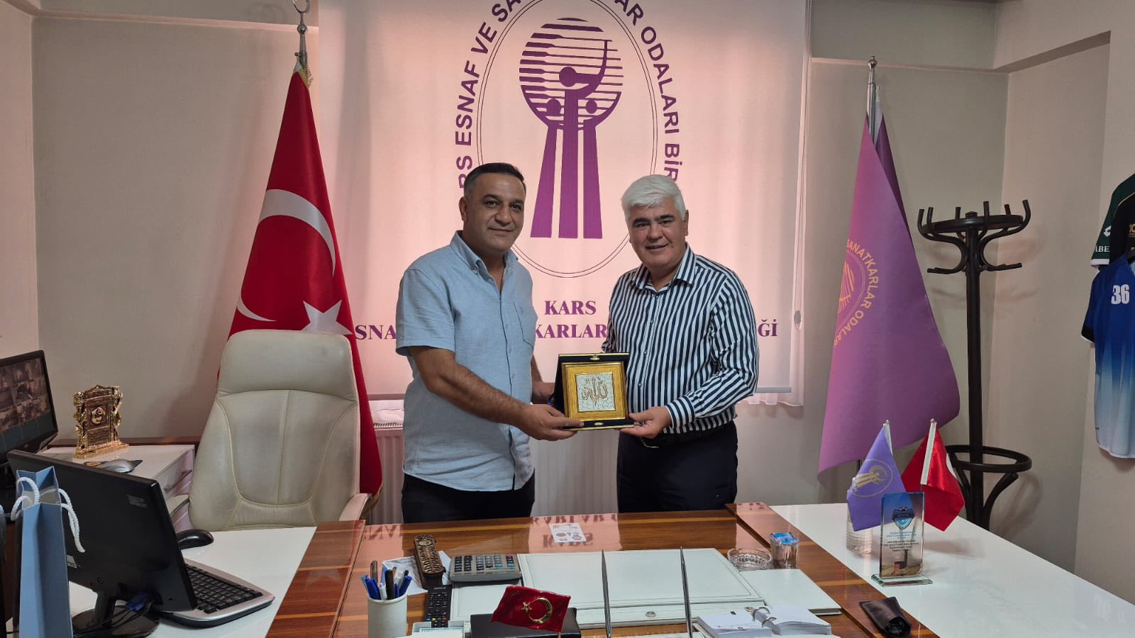 Federasyon Başkanı Ali Sefa Şen Kars'ta!