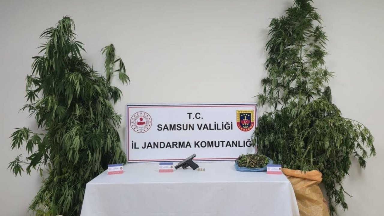 Samsun’da uyuşturucuya 2 gözaltı