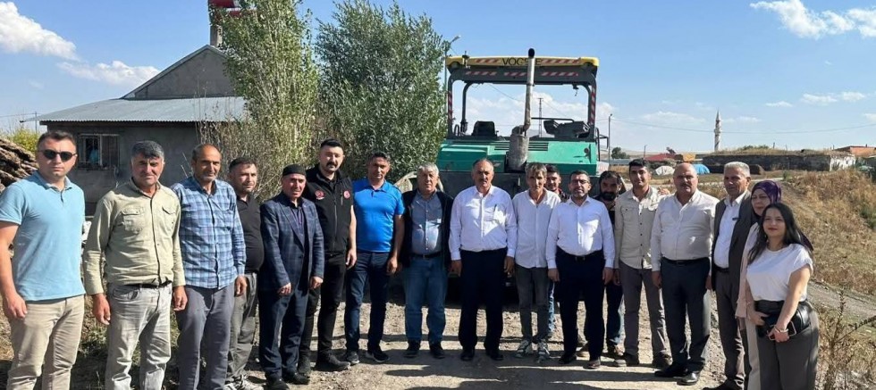 Milletvekili Çalkın, Selim’de Yol Yapım Çalışmalarını İnceledi